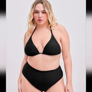 Cider 2 piece halter bikini swimsuit